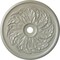 Ekena Millwork Sellek Ceiling Medallion (Fits Canopies up to 9"), Hand-Painted Flash Copper, 42 1/8"OD x 1 7/8"P CM42SKFCS - alternate 1